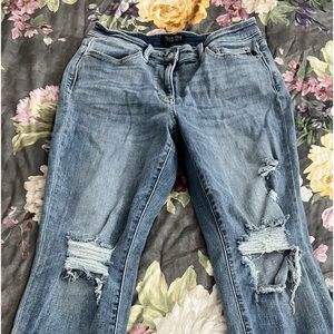 Judy Blue boyfriend fit jeans - size 9